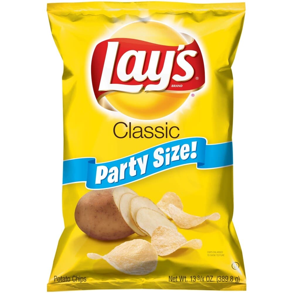 Lay's Classic Potato Chips, 8 oz bag