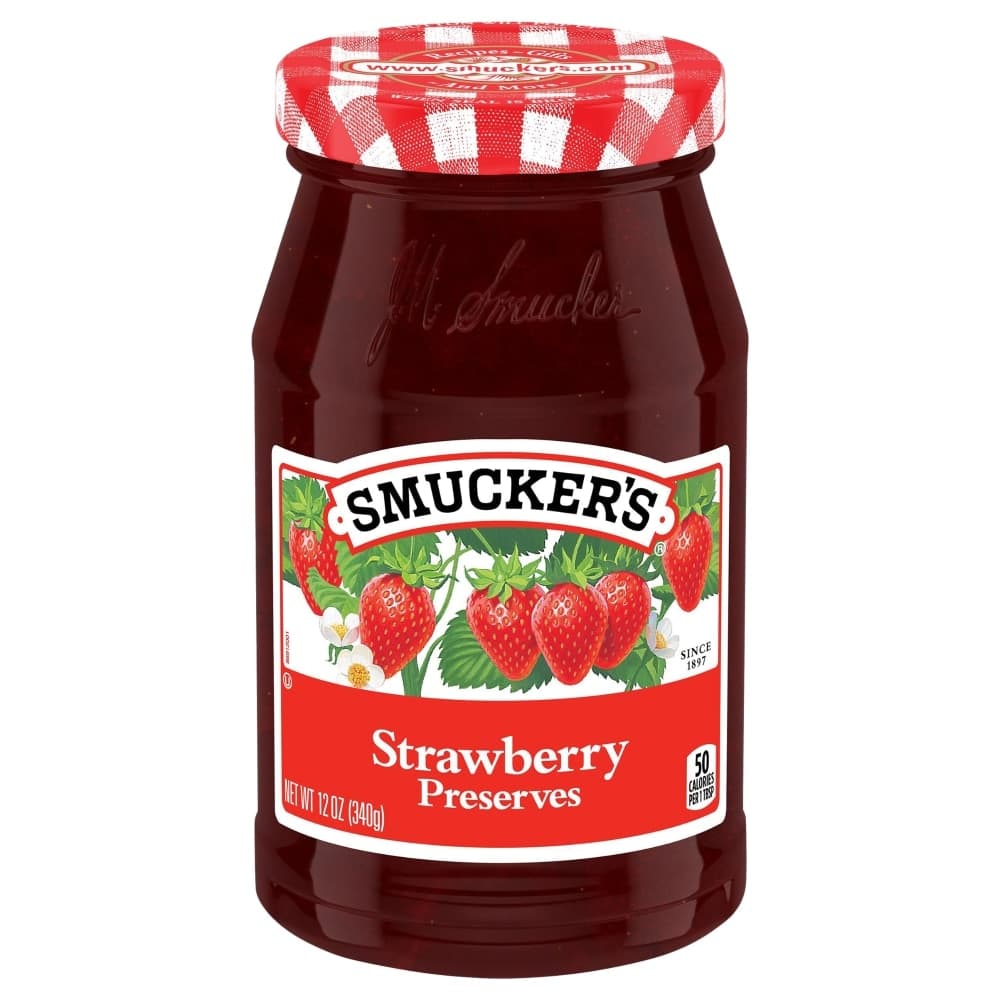 Smucker's Strawberry Preserves, 18 oz jar
